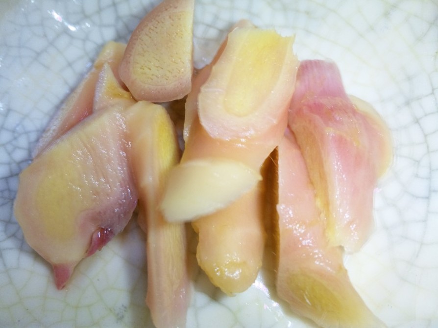 谷中生姜の甘酢漬けの画像