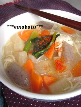 あったか温麺(にゅうめん)の画像