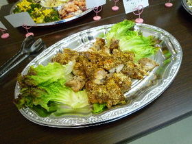 鶏肉のマヨソース焼き