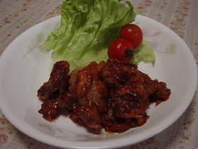 豚肉のケチャップ焼き