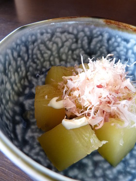 そうめんかぼちゃをそうめんにしない煮物