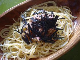 ツナと大根おろしのスパゲッティ