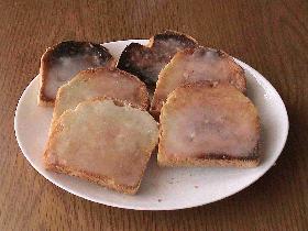 天然酵母パンで さっぱりラスク♪