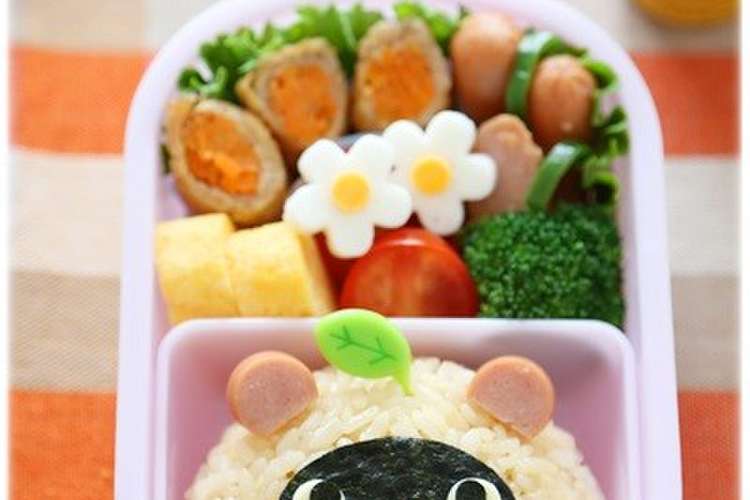 ポンポコ たぬきくん キャラ弁 レシピ 作り方 By Mai Mai クックパッド 簡単おいしいみんなのレシピが352万品