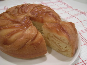 炊飯器でりんごケーキ☆