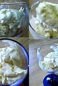 Glace au coco - ココナッツのアイスクリーム