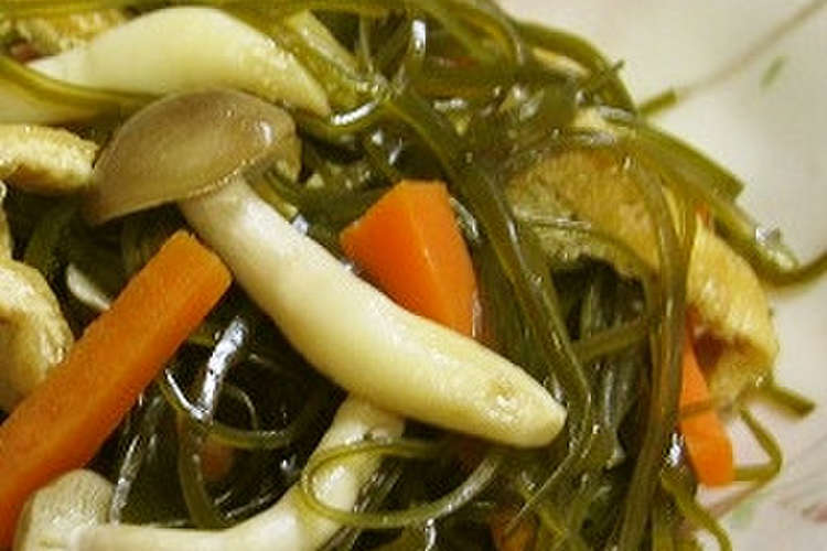 切り昆布と人参 シメジの煮物 レシピ 作り方 By Umemodoki クックパッド 簡単おいしいみんなのレシピが352万品