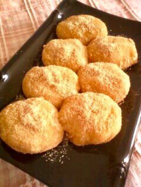 レンジで簡単おやつ♪さつまいも餅