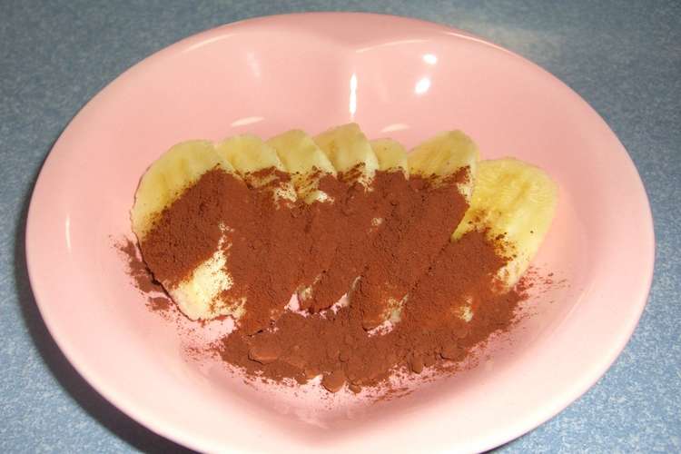 超簡単 チョコなし ヘルシーチョコバナナ レシピ 作り方 By ころまろ８１０ クックパッド