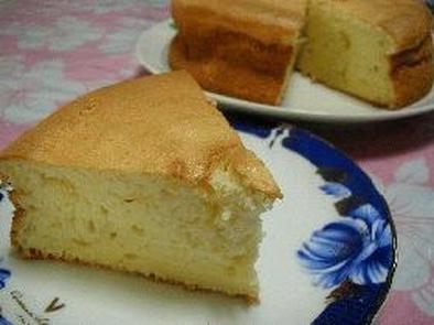 スフレヨーグルトケーキの写真