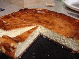卵たっぷり!カスピチーズケーキ
