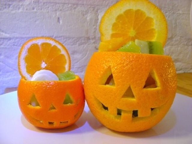 オレンジで簡単 ハロウィンデザート レシピ 作り方 By すぴぬり クックパッド 簡単おいしいみんなのレシピが364万品