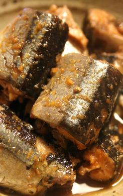 圧力鍋で骨まで食べられるさんまの生姜煮の画像