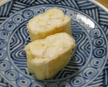 コロコロチーズの卵焼き　お弁当のおかずの画像
