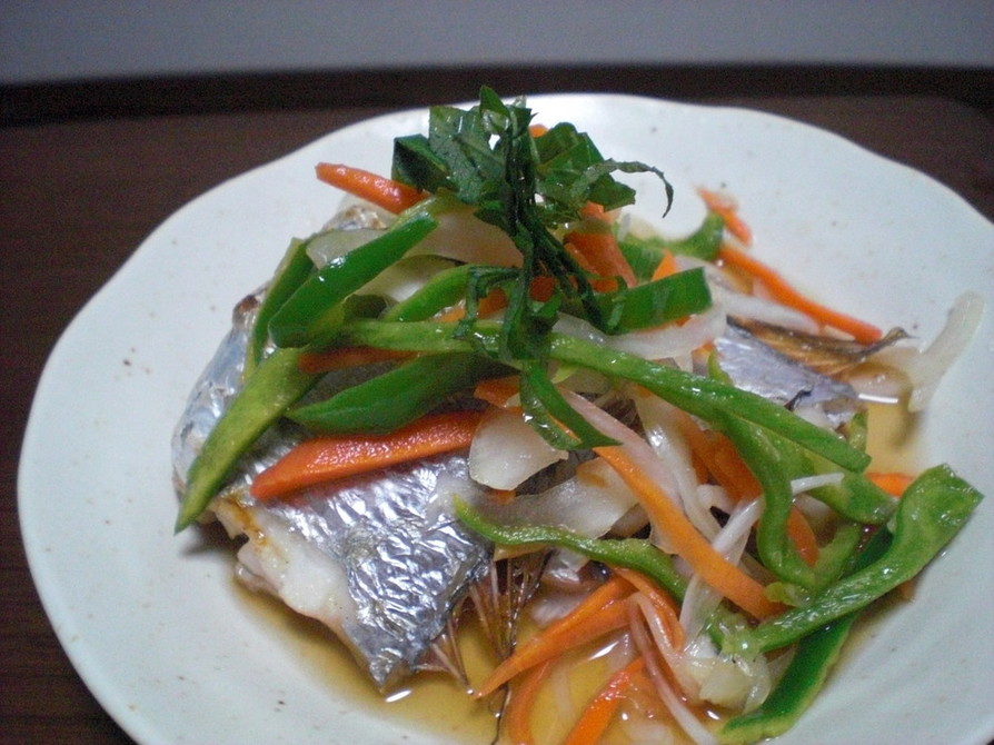 たっぽり野菜の♪太刀魚南蛮の画像