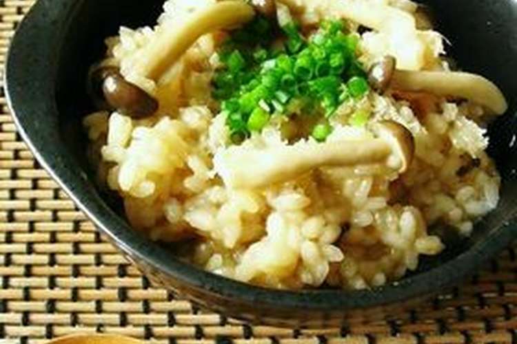 きのこの和風チーズリゾット レシピ 作り方 By けい クックパッド 簡単おいしいみんなのレシピが360万品