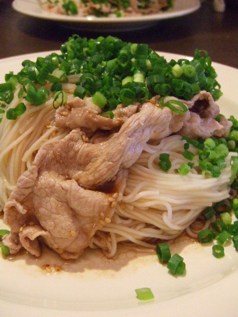 ＊豚しゃぶとネギだく＊　油そば風そうめん by saezoncafe 【クックパッド】 簡単おいしいみんなのレシピが365万品... 