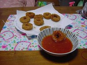 イカリングフライのチリソース