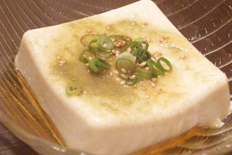 昆布茶で冷奴 レシピ 作り方 By れのっち クックパッド