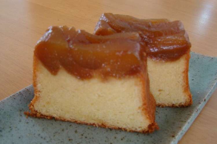 ラ フランスのカラメル煮ケーキ レシピ 作り方 By びんまずら クックパッド