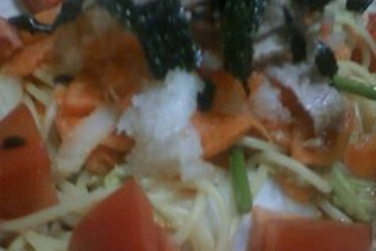 とまと にんじんの和味スパげっちー レシピ 作り方 By Hot Coco A クックパッド 簡単おいしいみんなのレシピが354万品