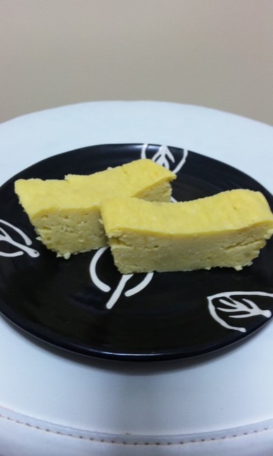 レンジで簡単☆さつまいもと豆腐のケーキの写真