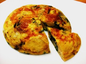 炊飯器で超簡単☆ほうれん草のキッシュ♪
