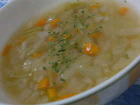 圧力鍋deとろとろヘルシー野菜スープ
