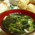 豆苗 味噌汁