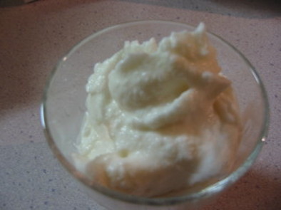 ピナコラーダのアイスクリームの写真