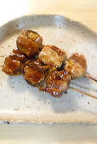 串焼き　豚バラ野菜巻き（茄子）