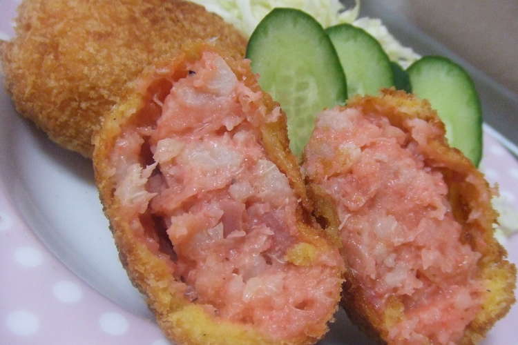 里芋明太チーズコロッケ D B レシピ 作り方 By いもぅと クックパッド 簡単おいしいみんなのレシピが357万品