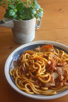 B1グランプリ おうちでホルモンうどん♪