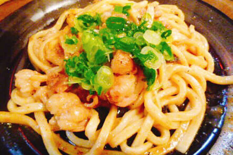 ｂ級グルメ ホルモンうどん 焼きうどん レシピ 作り方 By Farara クックパッド 簡単おいしいみんなのレシピが352万品
