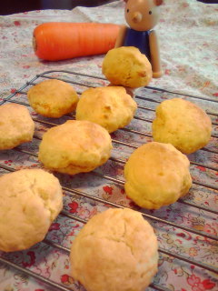 子どもと作ろう☆HMでにんじんクッキー