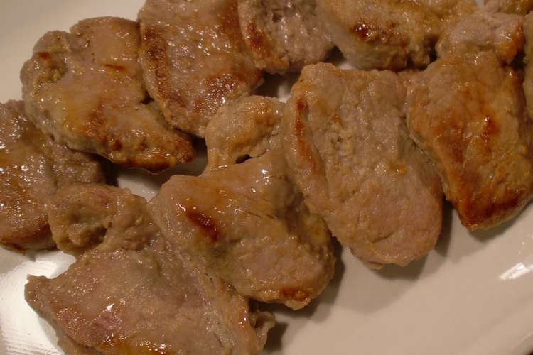 豚ヒレ肉の味噌漬け焼き レシピ 作り方 By がっこいぶり クックパッド