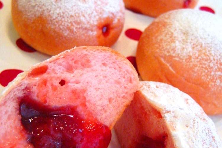 ダブルでいちごミルクパン ジャムパン レシピ 作り方 By ぷーこさん クックパッド 簡単おいしいみんなのレシピが355万品