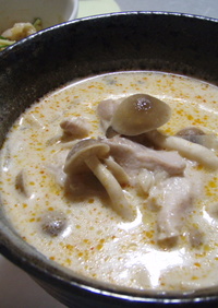 鶏肉のココナッツミルクスープ