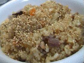 炊飯器で中国風おこわ
