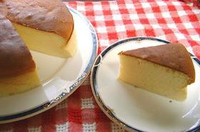 しっとりふわっと☆スフレチーズケーキ
