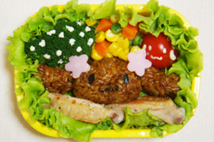 モカのカレーピラフ キャラ弁 レシピ 作り方 By かとうしえる クックパッド 簡単おいしいみんなのレシピが361万品