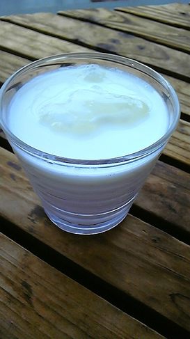 お手軽❤飲むヨーグルト☆