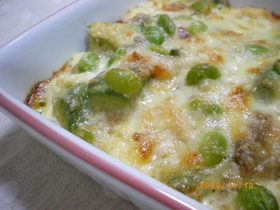 おからホワイトソースで豆腐グラタン