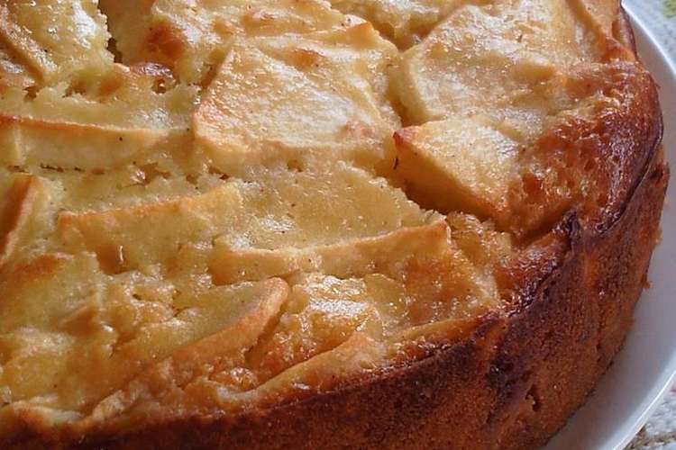 バター無し りんごケーキ 混ぜて焼くだけ レシピ 作り方 By 芽吹きりん クックパッド