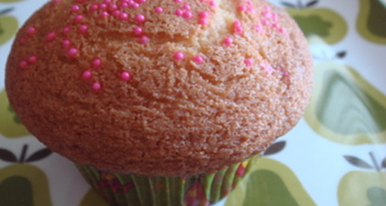 バニラアーモンドカップケーキのレシピ