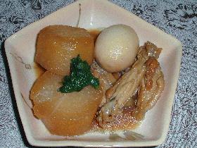 鶏肉と大根の旨煮