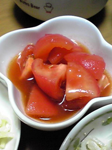 トマトのサラダ漬けの写真