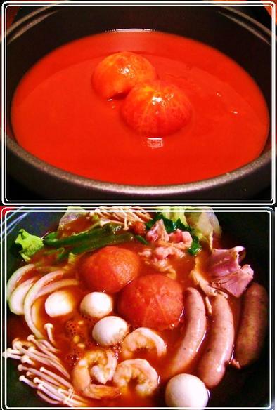 *☃*❤ 冬のトマト鍋 ❤*☃*の写真