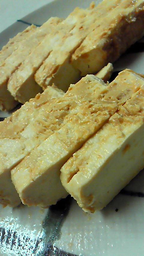 豆腐の味噌漬けの画像