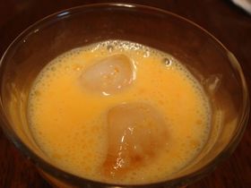 風邪予防に★梨と人参のヨーグルトドリンク